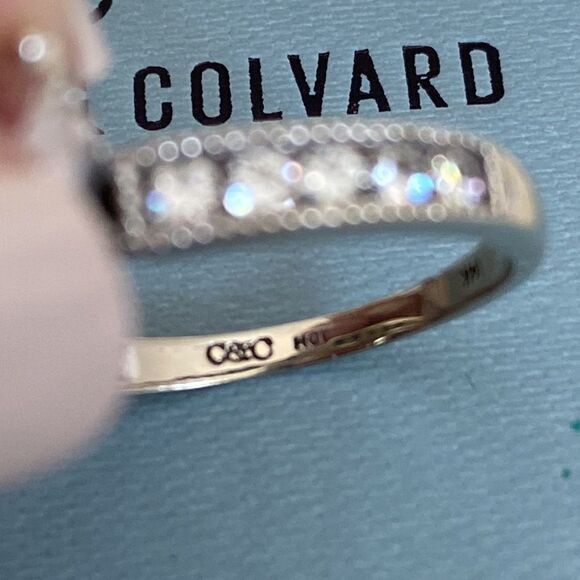 1.82 TCW 14K Charles & Colvard Forever One Moissanite Solitaire Engagement Ring - Picture 7 of 13